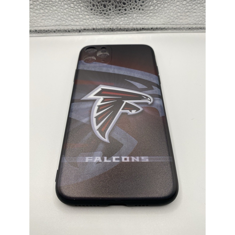 Atlanta Falcons iPhone‎ 11 Case NFL Logo Black Red Slim Phone Cover